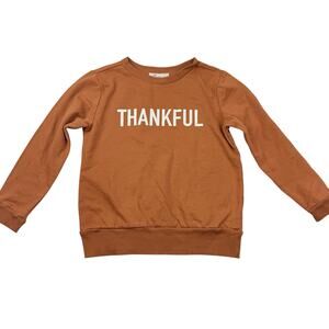 10 Threads Thankful Lightweight Sweatshirt, Size 8